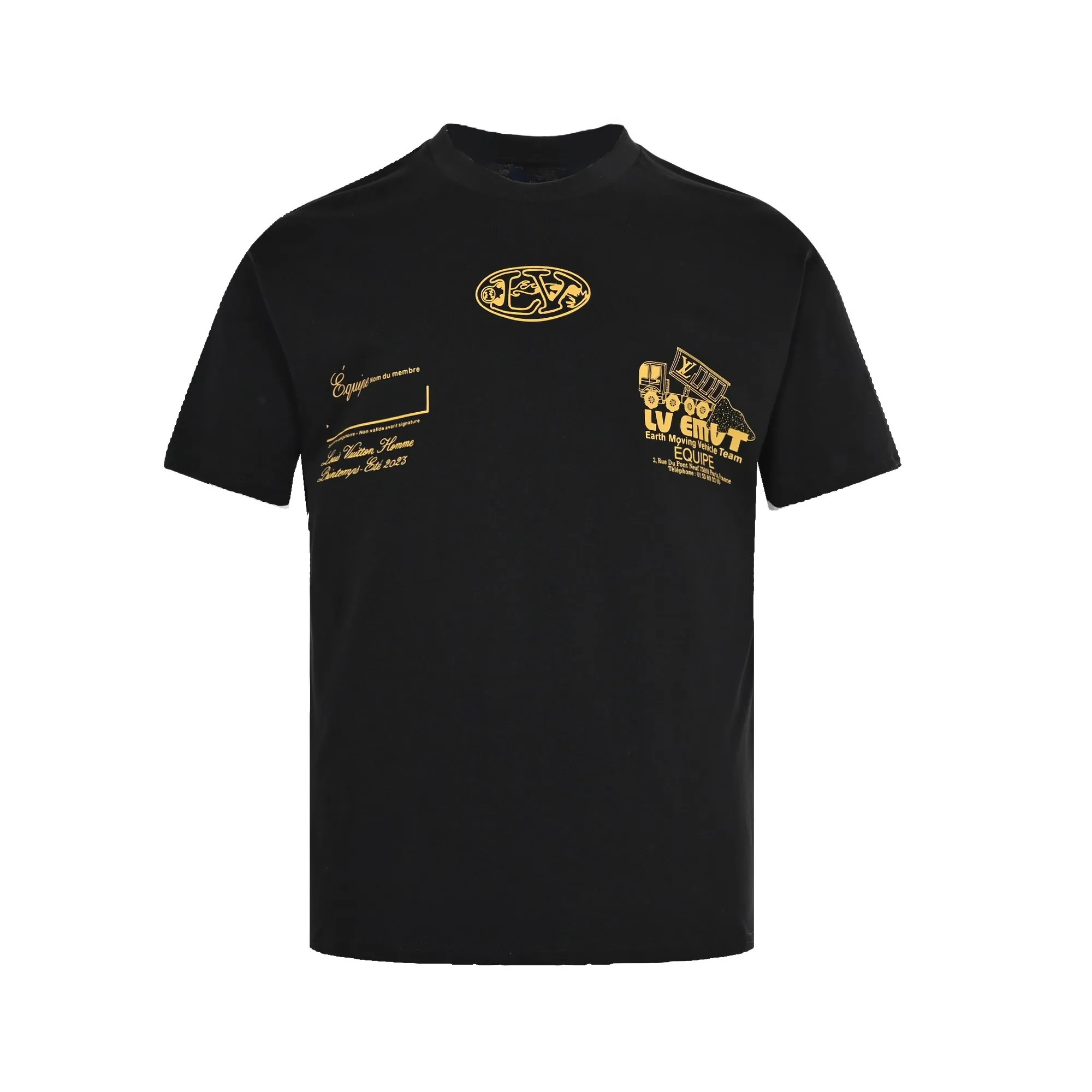 Louis Vuitton/Louis Vuitton 23ss truck short sleeves
